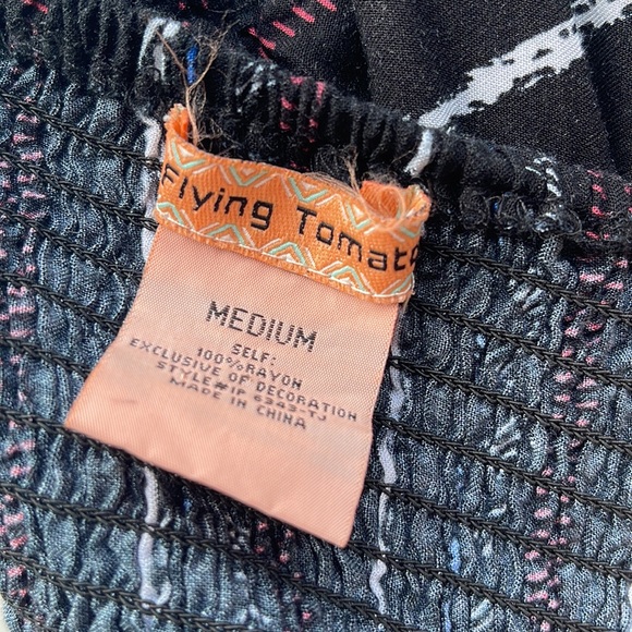 GUC Flying Tomato Wide leg Jumpsuit with open back size M - Picture 12 of 12